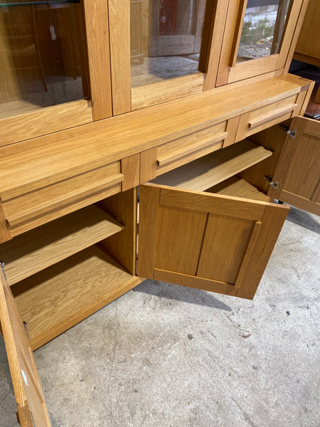 Large Contemporary Oak Dresser