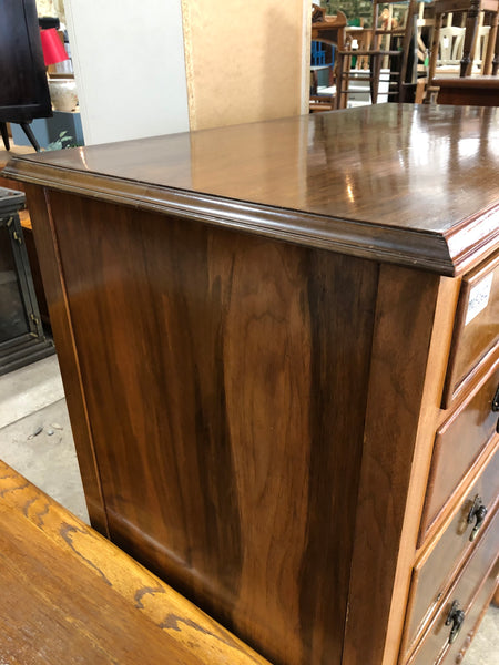 GHC - Mahogany & Walnut Chest on Stand