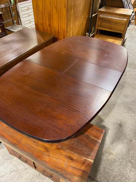 Mahogany Extendable Dining Table