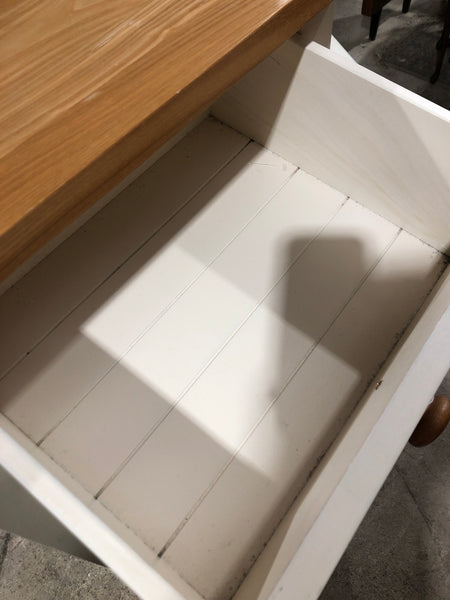 REF - Cream Tallboy Chest of Drawers