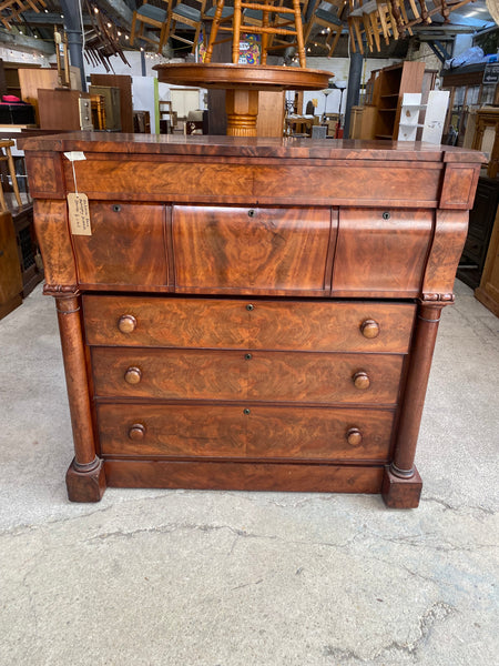 Victorian Flamed Mahogany Scottish Drawers