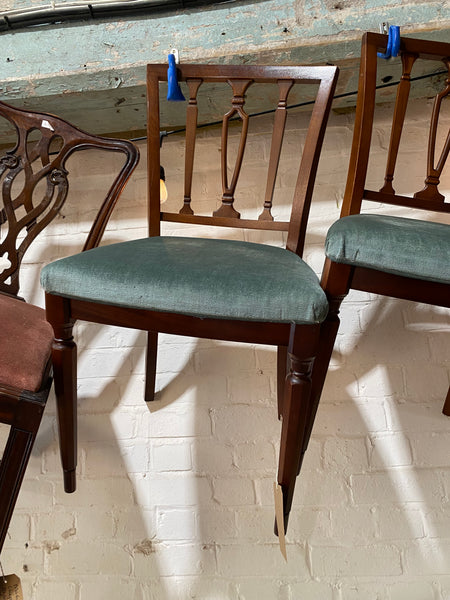Set of 4 Regency Style Dining Chairs