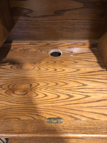 Solid Wood Bureau Computer Desk