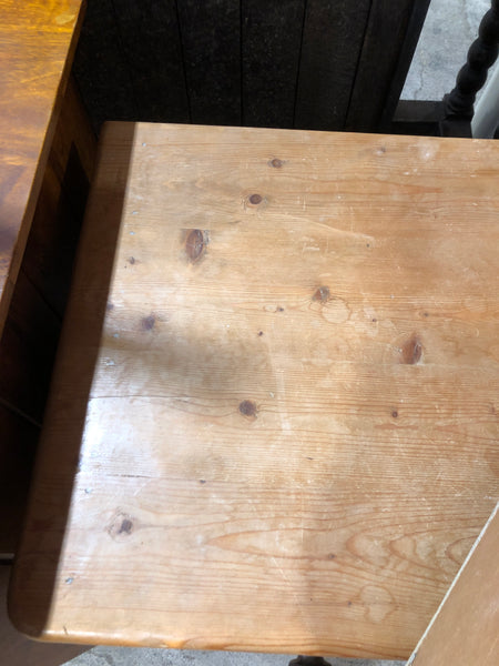 Rustic Pine Low Chest of 2 Drawers