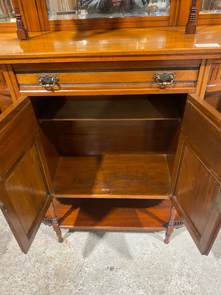 Antique Mirrored Back Chiffonier
