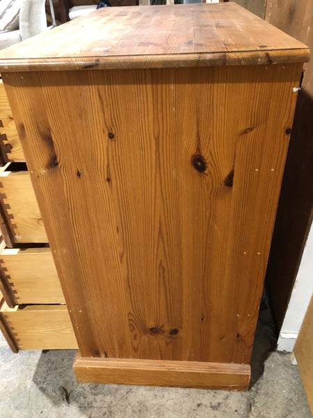 Solid Pine 2 over 3 Chest of Drawers