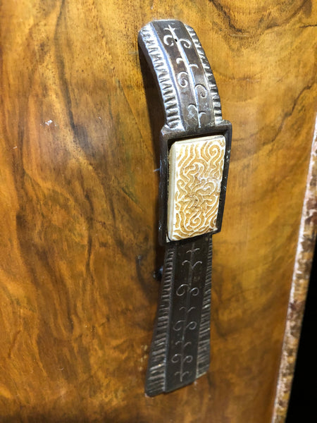 Vintage Art Deco Burr Walnut Gentleman’s Wardrobe