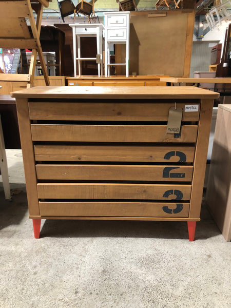 GHC - Numbered Chest of 3 Drawers