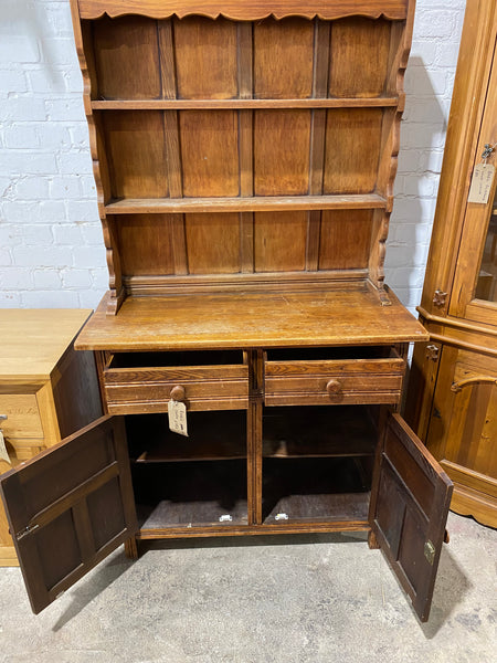 Rustic Oak Kitchen Dresser