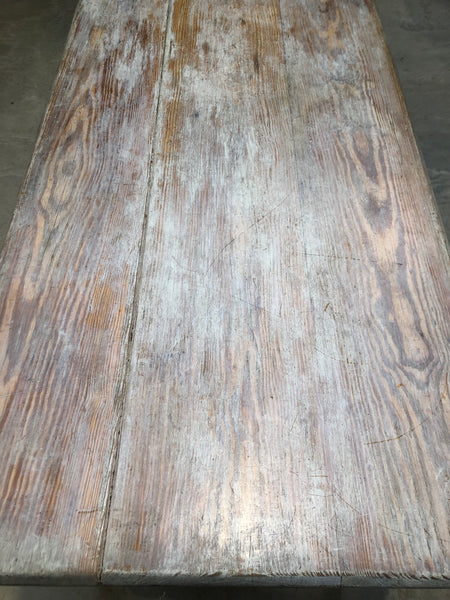 Rustic Pine Farmhouse Kitchen Table