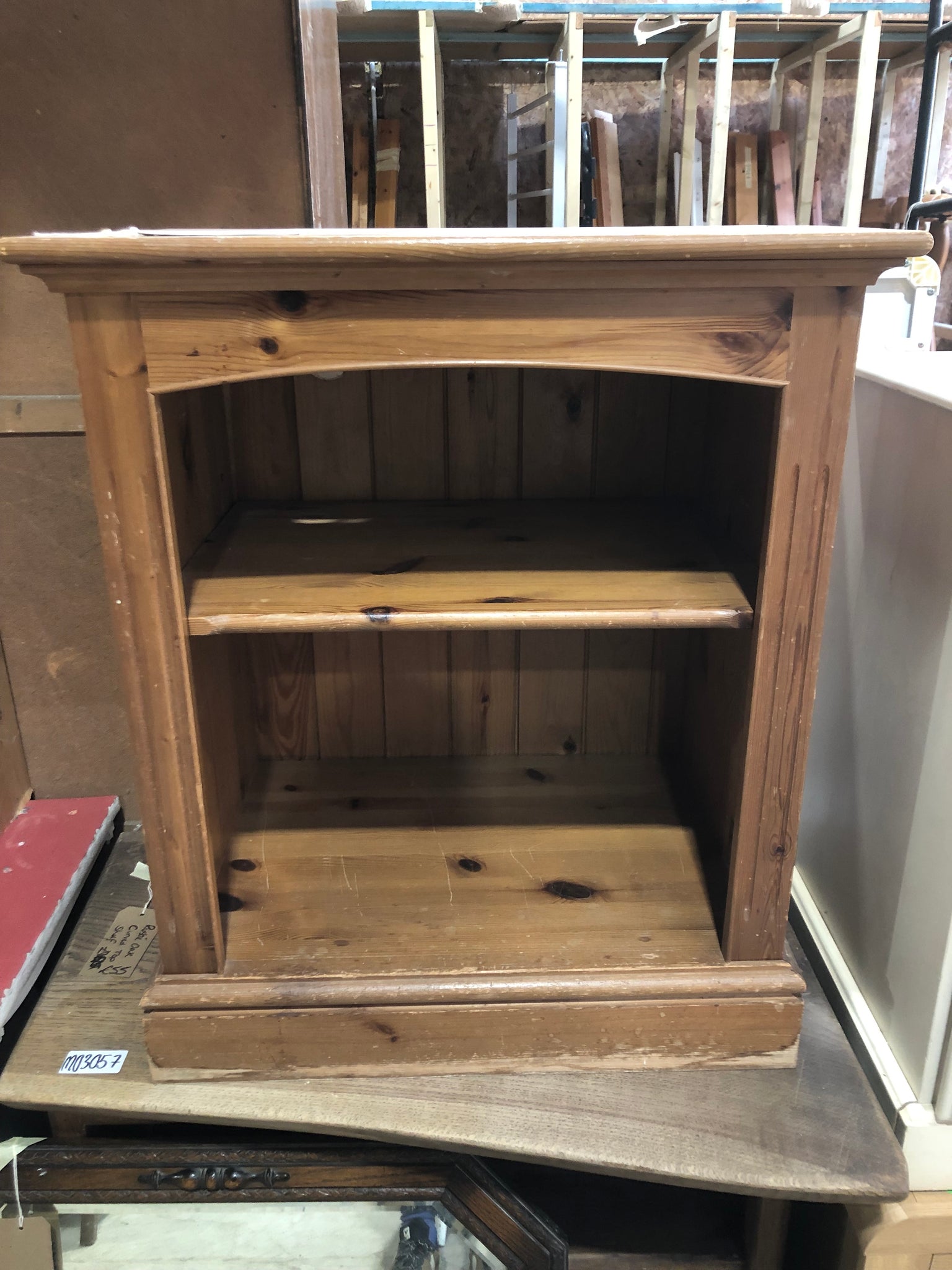 Pine Small Shelving Unit / TV Stand