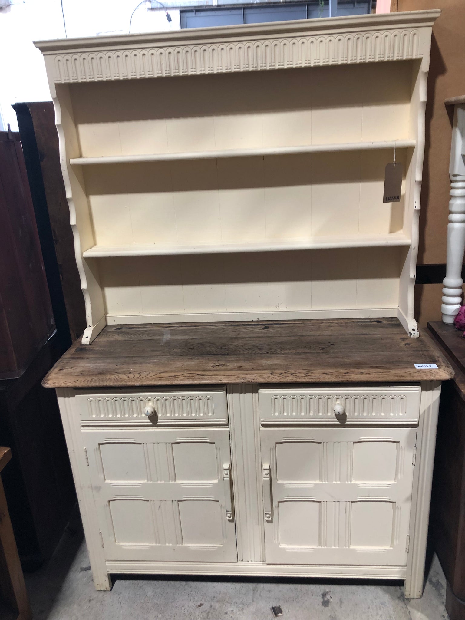 Vintage Painted Ercol Style Welsh Dresser