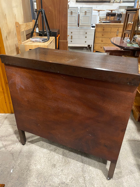 Art Deco Vintage Oak Linen Cabinet