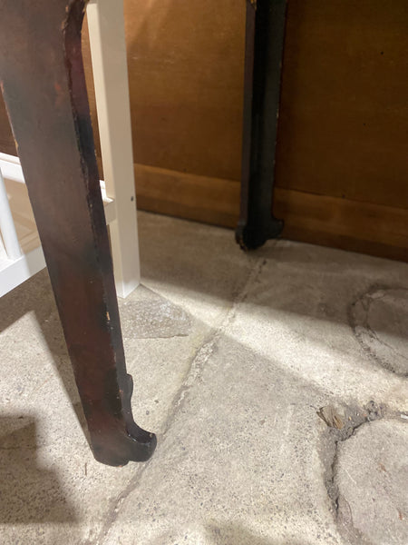 Hand Painted Laquered Antique Writing Table