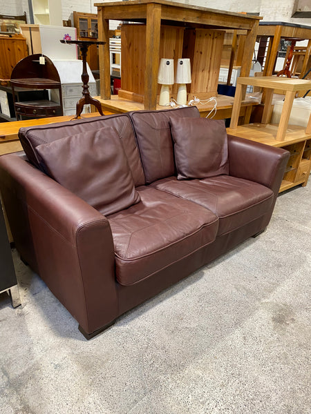 Two Seater Faux Leather REF