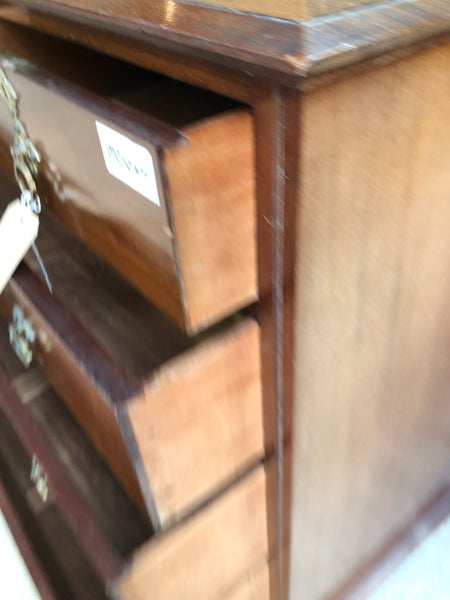 Mahogany 2 over 3 Chest of Drawers