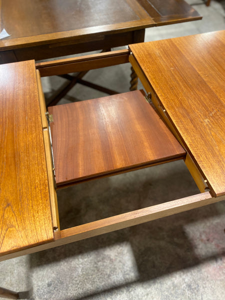 A.Younger Mid Century Teak Extending Dining Table