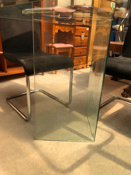 Glass Dining Table & 6 Chairs