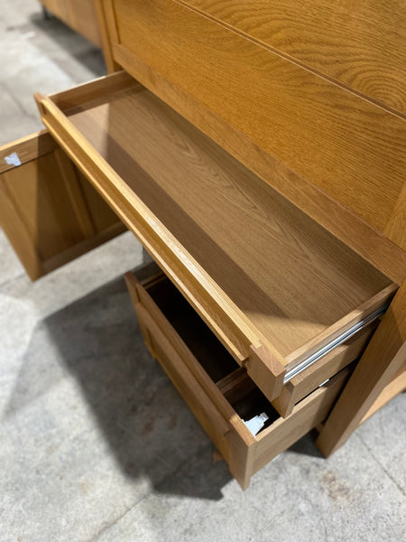 Contemporary Oak Bureau
