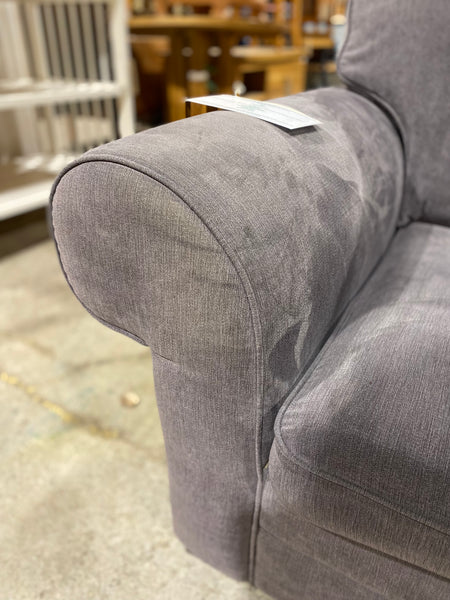 REF - Grey Two Seater Sofa