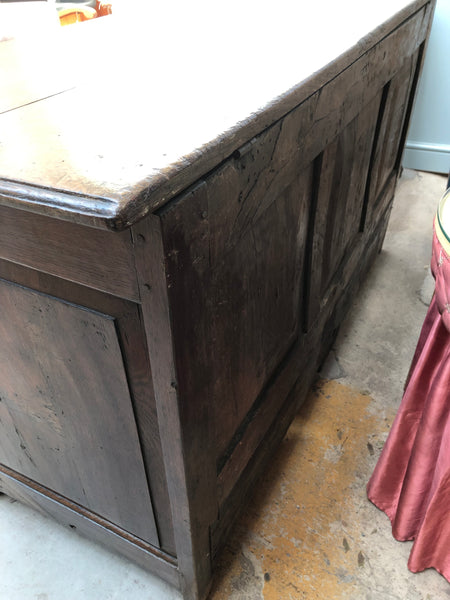 Antique Oak Mule Chest