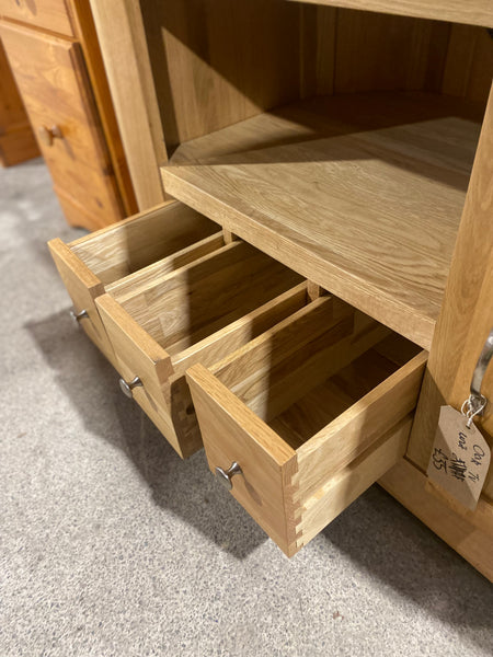 Oak TV Unit
