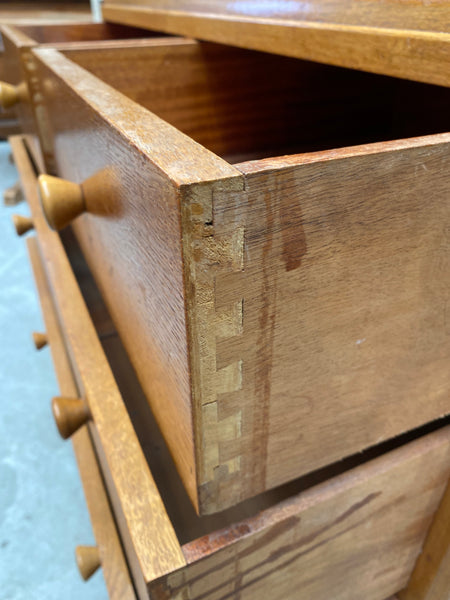 Air Ministry Oak Dressing Chest