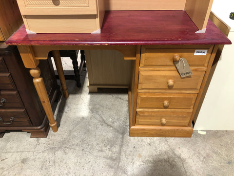 Painted Top Pine Desk