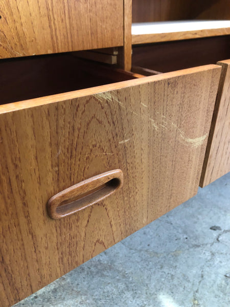 Teak Mid Century Dressing Table or Low Sideboard