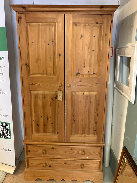 Pine Double Wardrobe