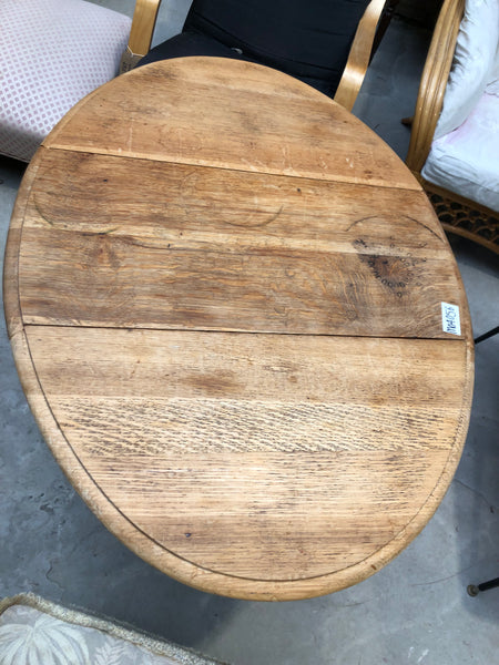 Oak Gateleg Barley Twist Table