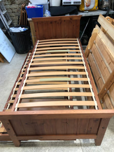 Single Bedframe with Trundle Base