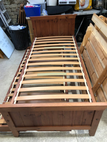 Single Bedframe with Trundle Base