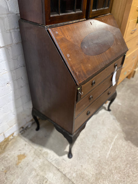 Tall Bureau Display Cabinet