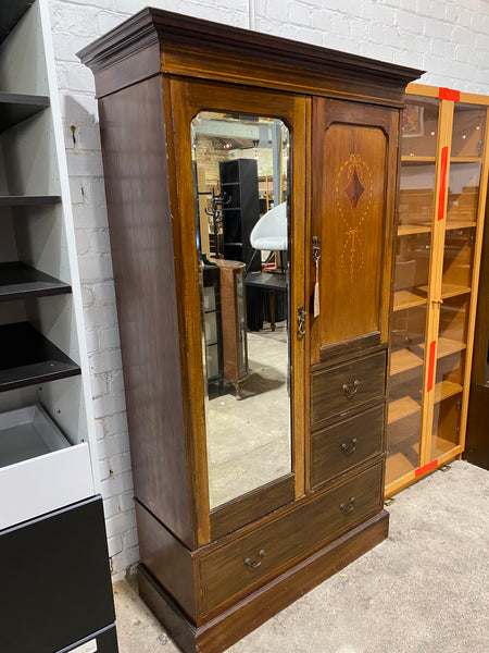 Antique Edwardian Wardrobe