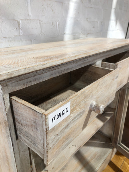 Small Shabby Chic Display Cabinet