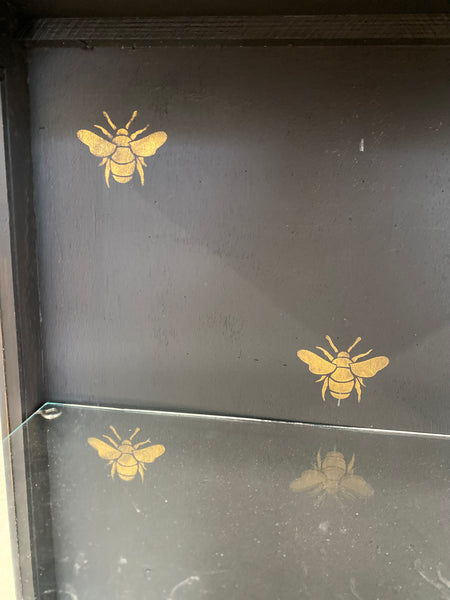Upcycled Grey Vintage Cabinet