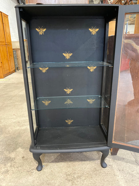 Upcycled Grey Vintage Cabinet