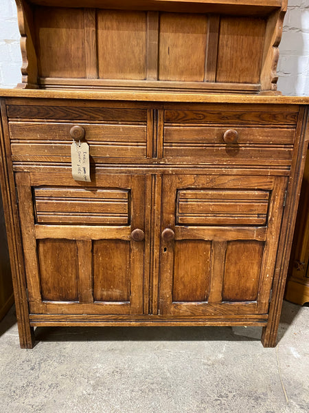 Rustic Oak Kitchen Dresser