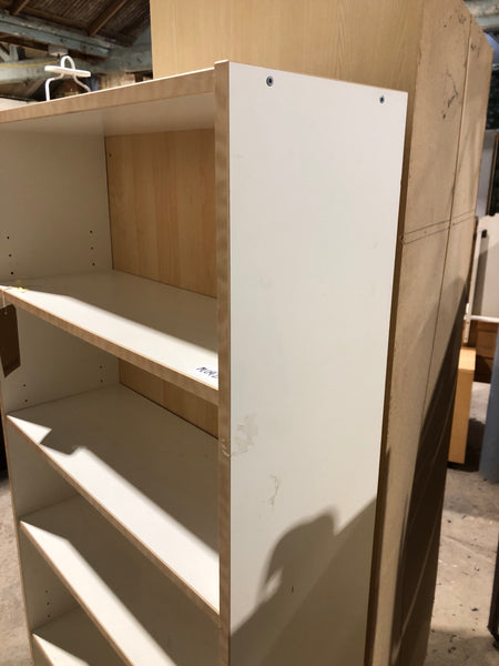 Tall White Bookcase