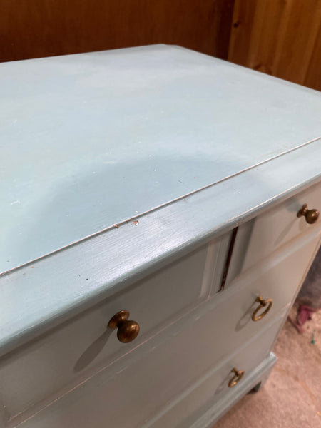Painted Stag Minstrel Chest of Drawers