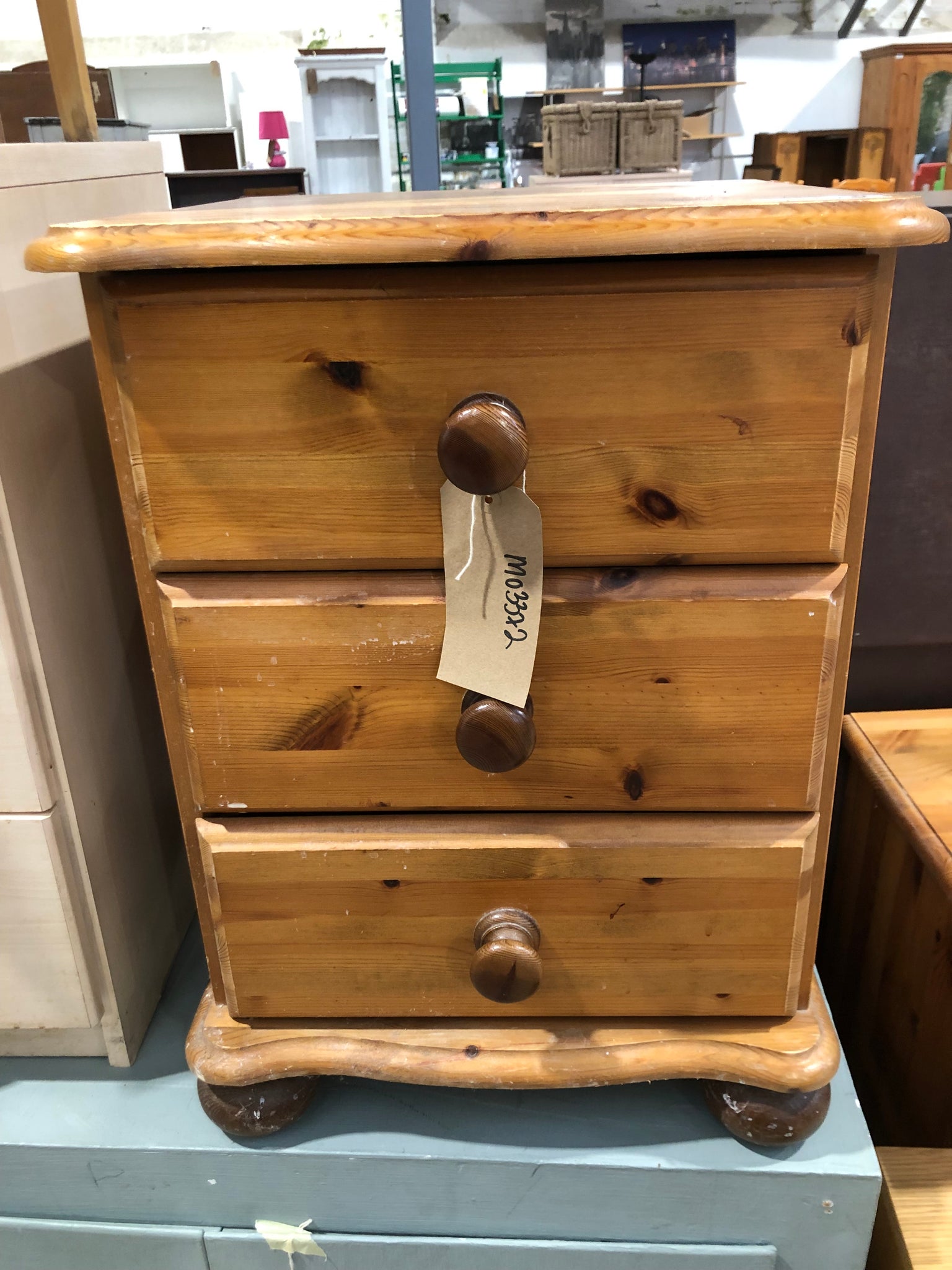 Pine Bedside Table