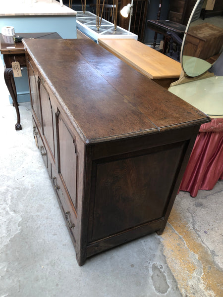 Antique Oak Mule Chest