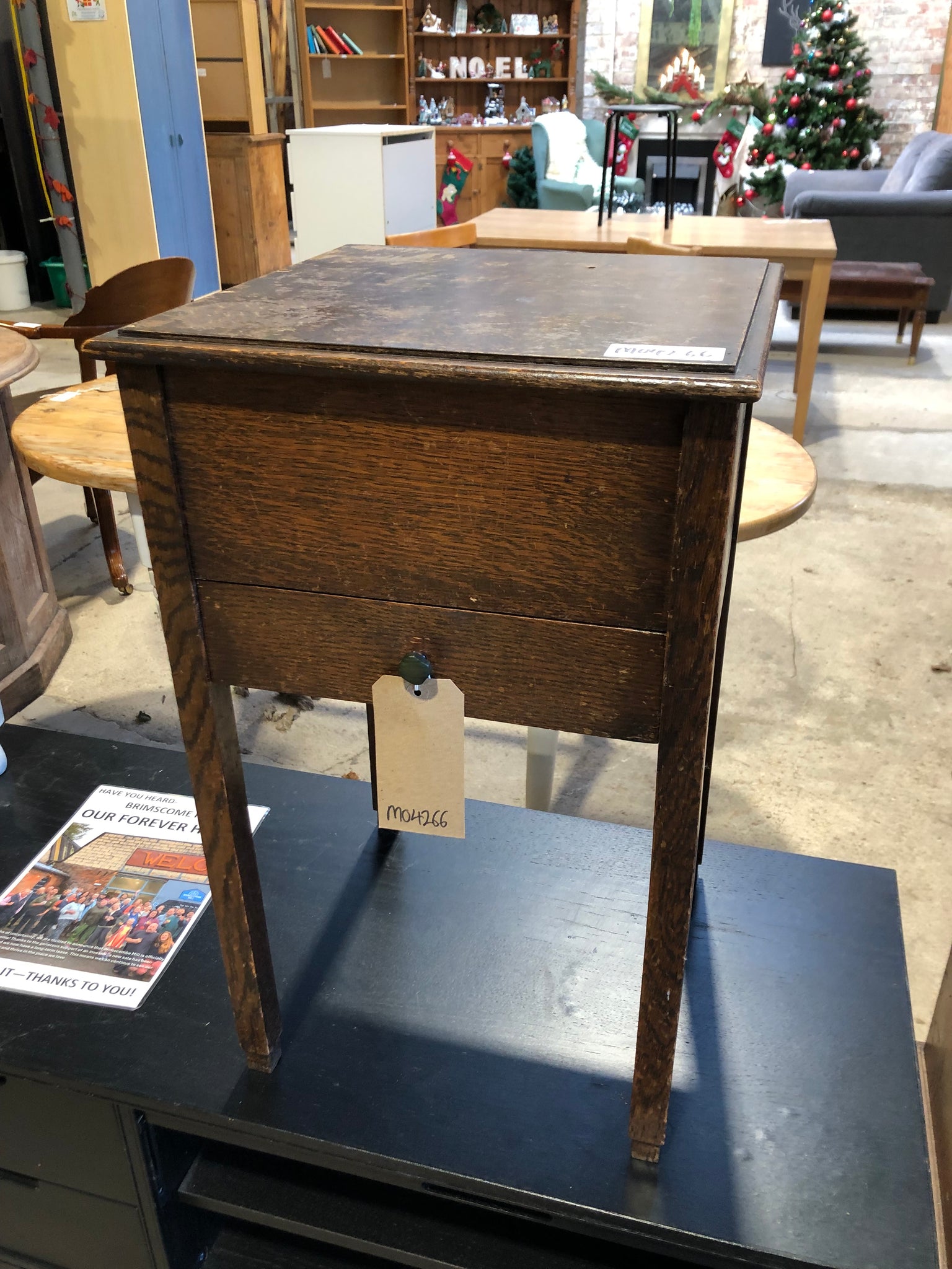 Vintage Sewing Box Table