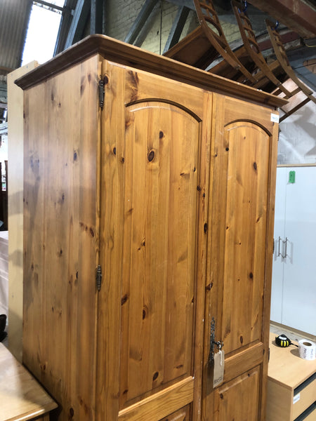 Pine Double Wardrobe