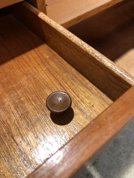 Teak Mid Century Dressing Table or Low Sideboard