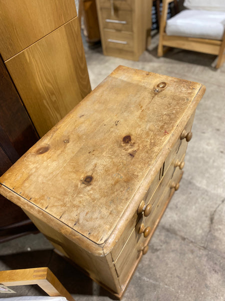 Rustic Pine Chest of Drawers