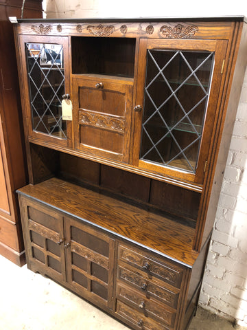 Large Decorative Oak Dresser