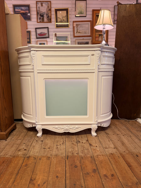 White Gloss Welcome Desk