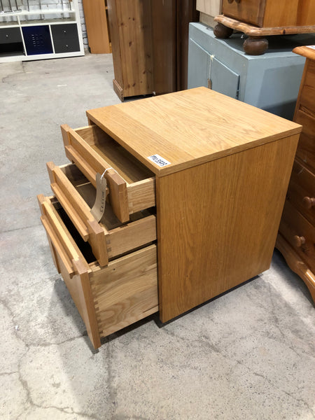 Solid Oak Side Drawers